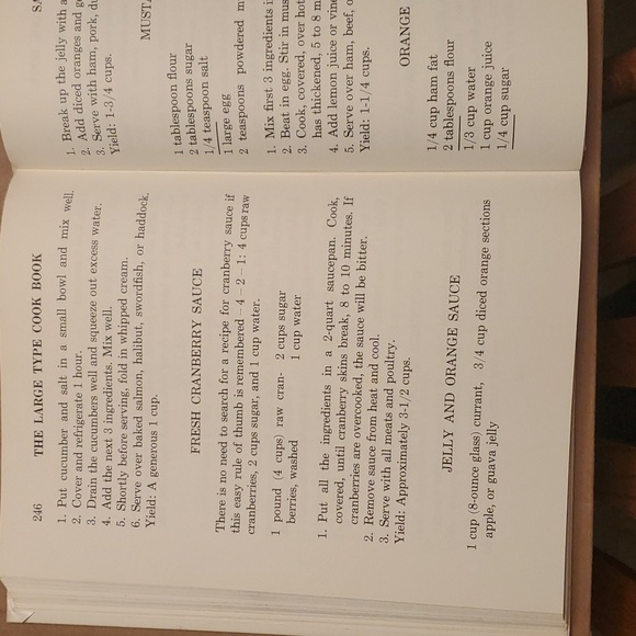 🍳1968 The Large Type Cook Book Hardcover🍲 - Picture 10 of 10